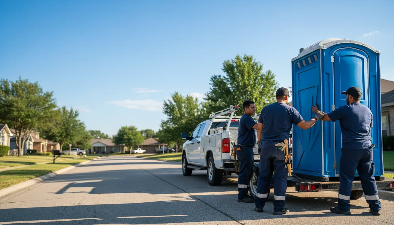 Portable Toilet Rental in Roscoe, IL near me